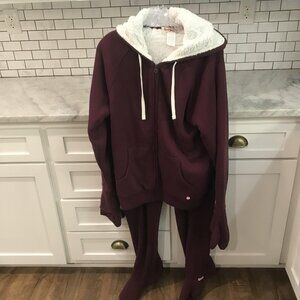 Feejays Hoodie Sweatpants Set Medium Top Large Pants Footed KOD-890